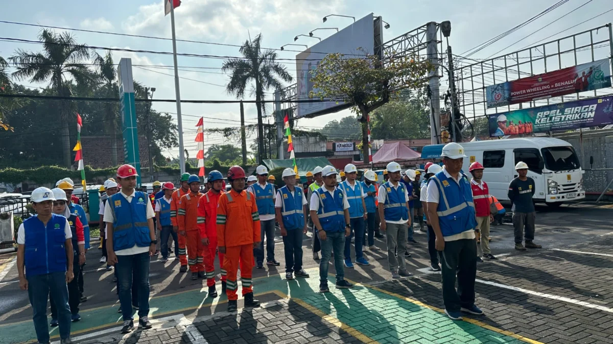 PLN UP3 Karawang Gelar Apel Inspection Day Bulan K3 Nasional, Komit Capai Zero Accident di Tahun 2024