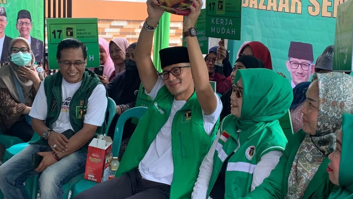 Mampir ke Karawang, Sandiaga Uno Perkuat Basis Ganjar-Mahfud