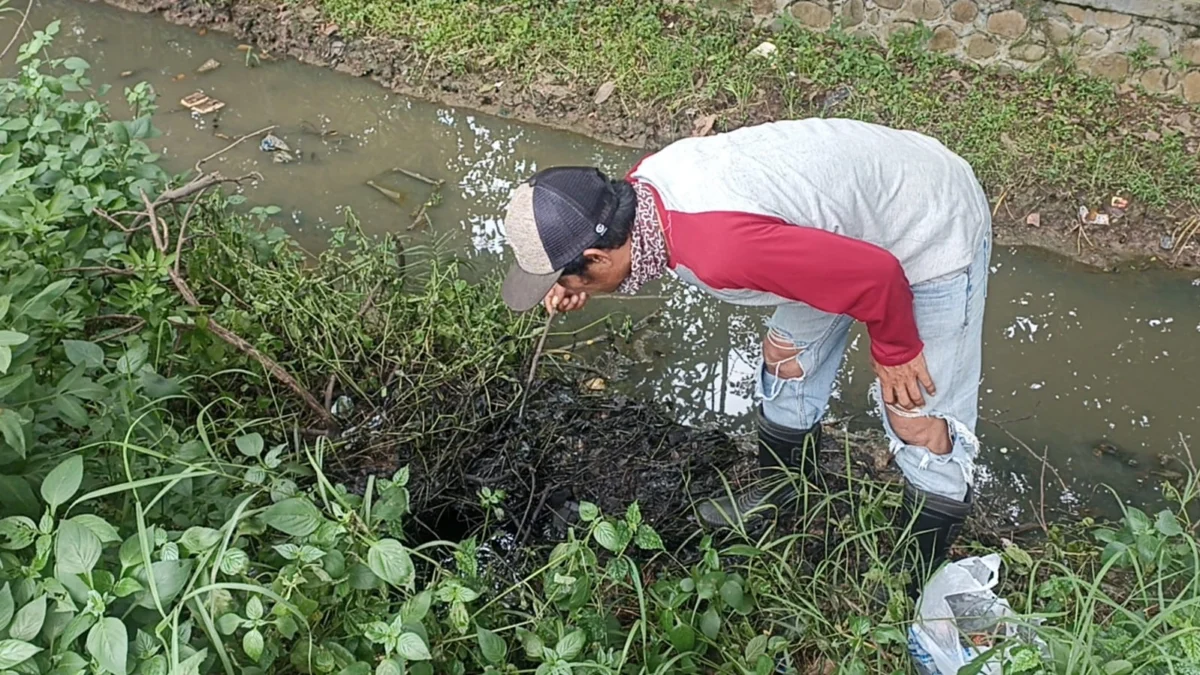 buang limbah cair berbahaya di Kawasan Hutan Kota