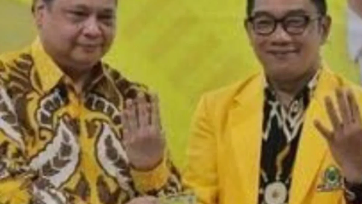 Golkar Tetep Pasang Ridwan Kamil di Pilkada Jabar