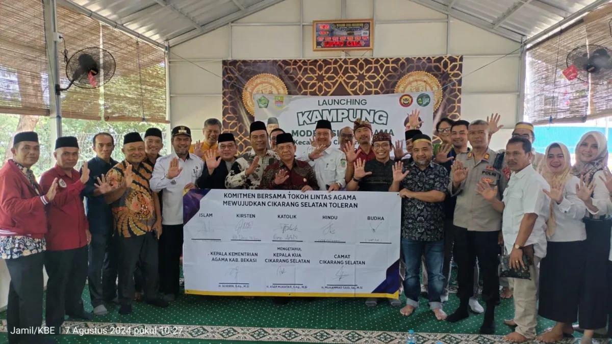 Launching Kampung Moderasi Beragama