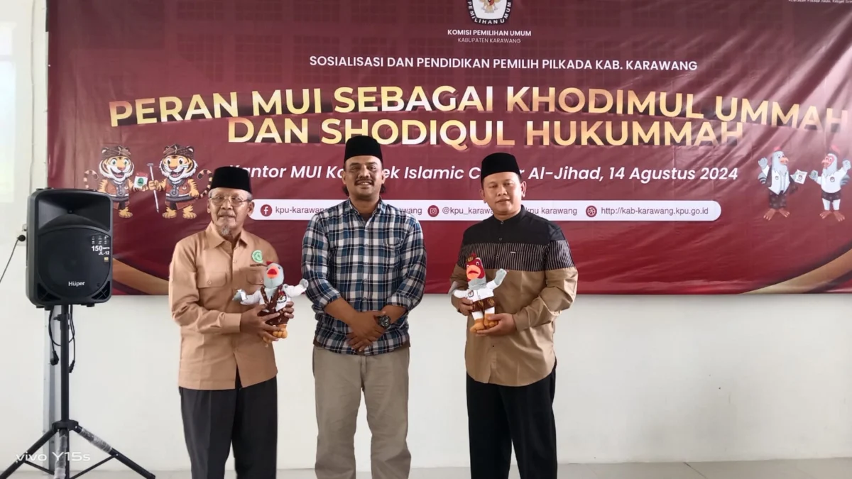 KPU Karawang bersama Majelis Ulama Indonesia Karawang