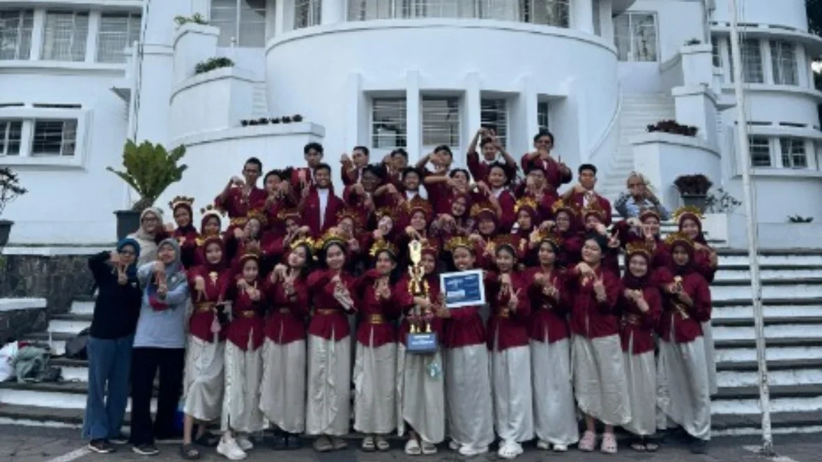 Nada Vokalis SMAN Satu Karawang Nih Bos, Juara Lomba Swandala Competition