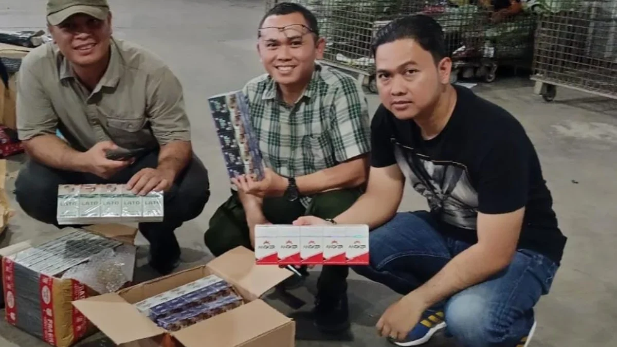 Rokok Ilegal di Karawang