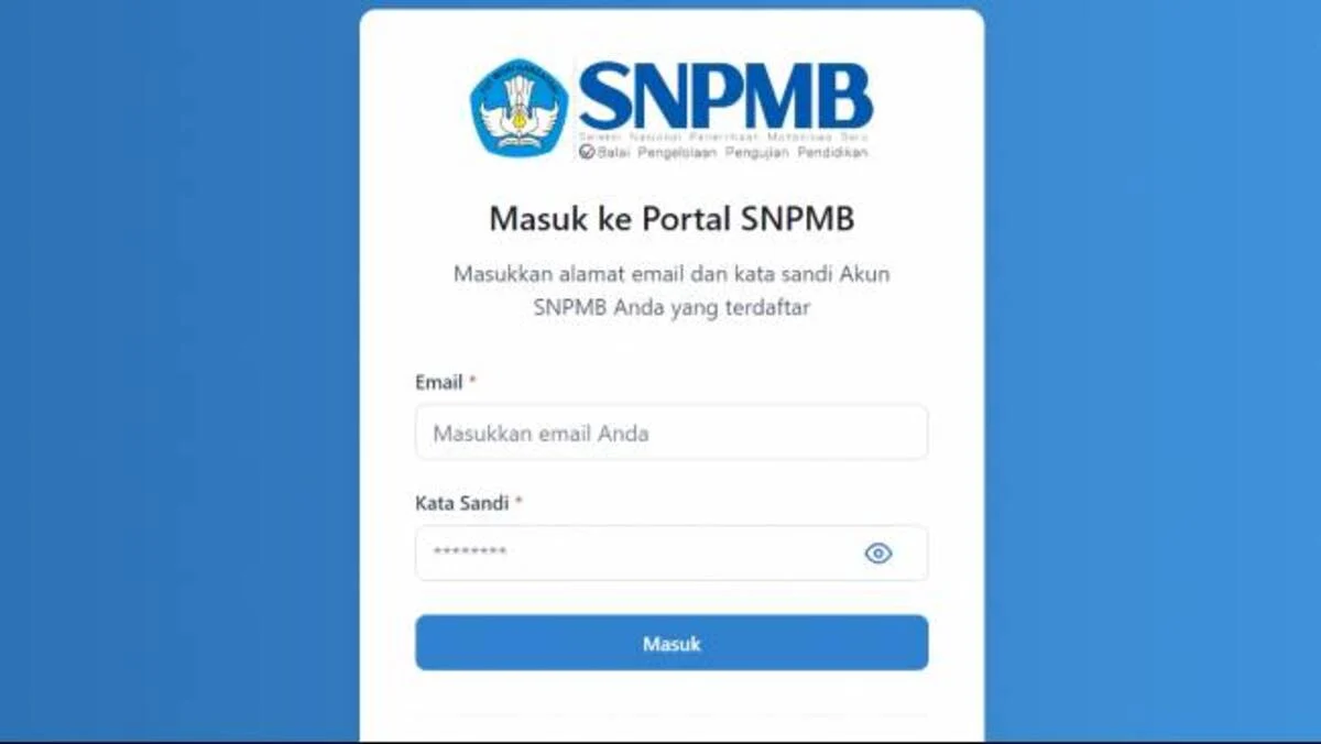 SNPMB 2025 Resmi Dibuka