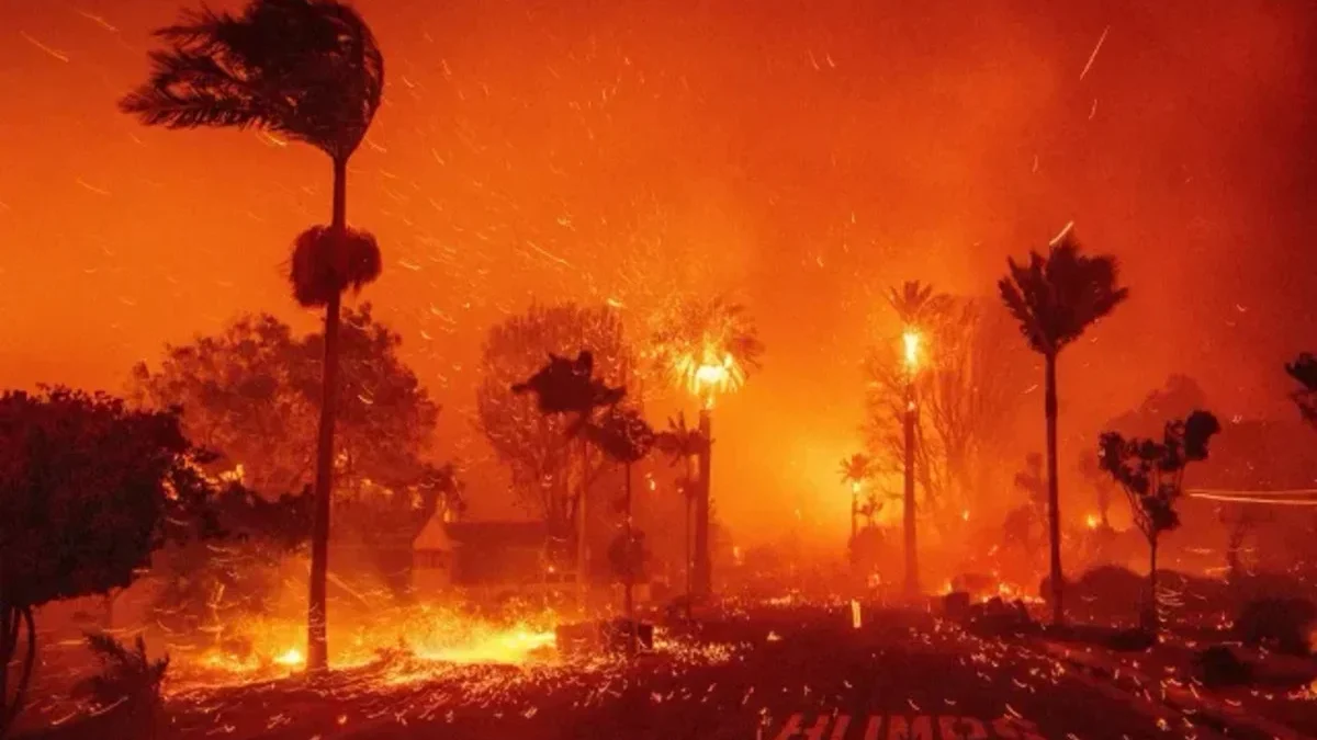 Korban Tewas Kebakaran Hutan di Los Angeles Melonjak Jadi 13 Orang!