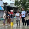 Pertamina EP bantu korban Banjir di Kabupaten Bekasi.