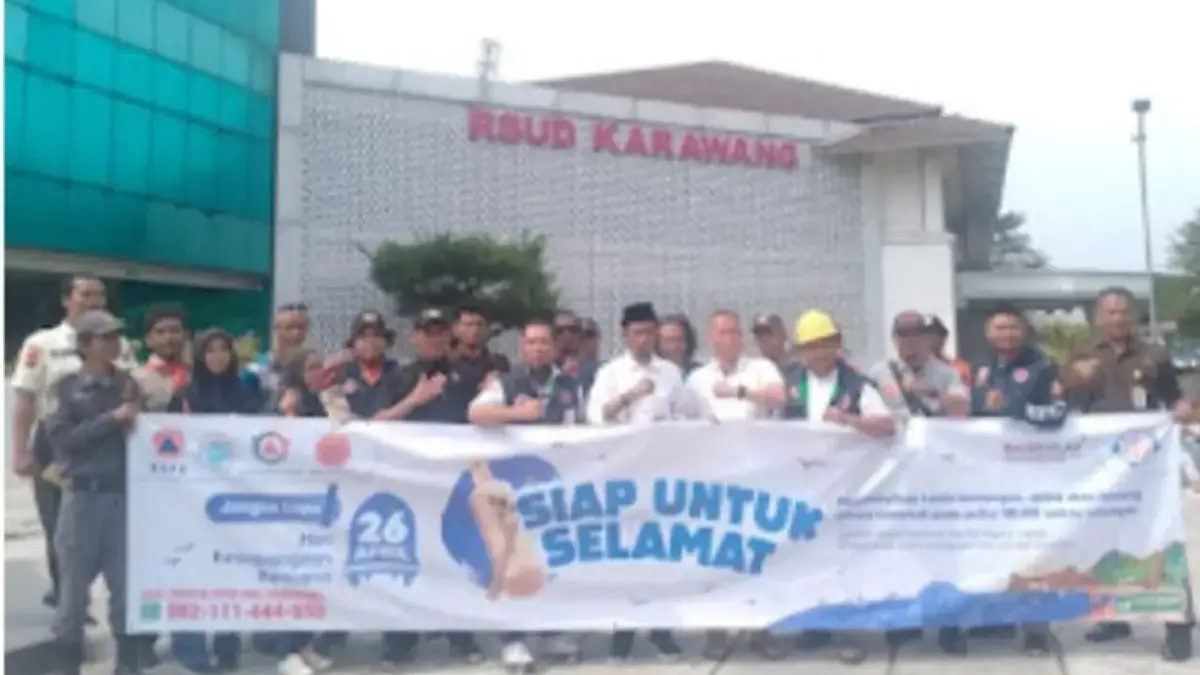 Pemdes Sukaharja dan BPBD gelar sosialisasi.