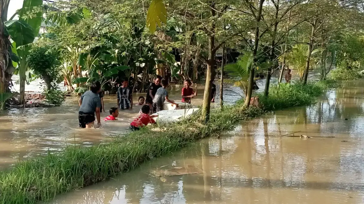Bencana Banjir di Karawang.