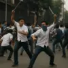 Tawuran di Bekasi.