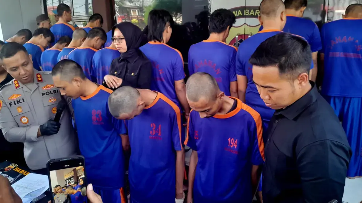 Kasus penyalahgunaan narkotika di Karawang.