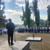 Sekcam Ciksel saat Upacara Harkitnas.