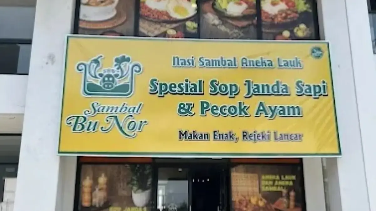 Sop Janda Viral Sambal Bu Nor Rolling Hills Karawang