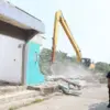 Penertiban Bangli di Bekasi.