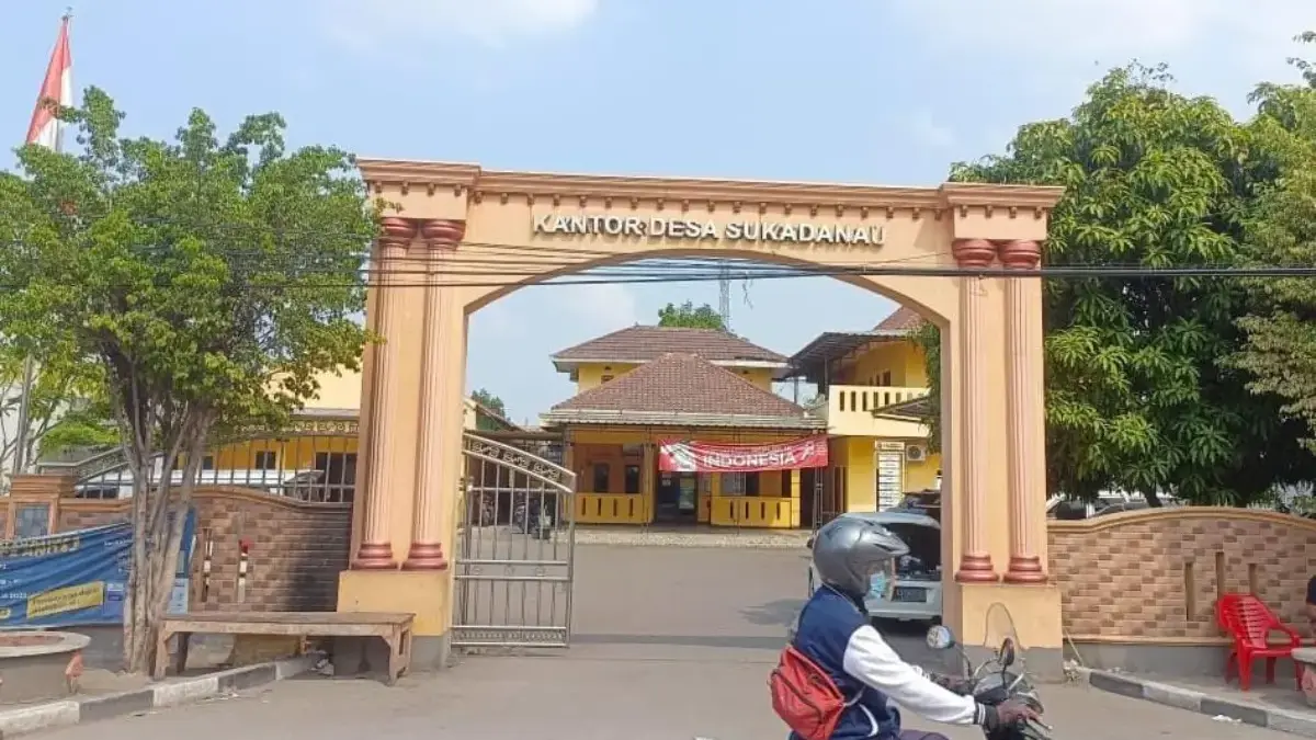 Kantor Desa Sukadanau.