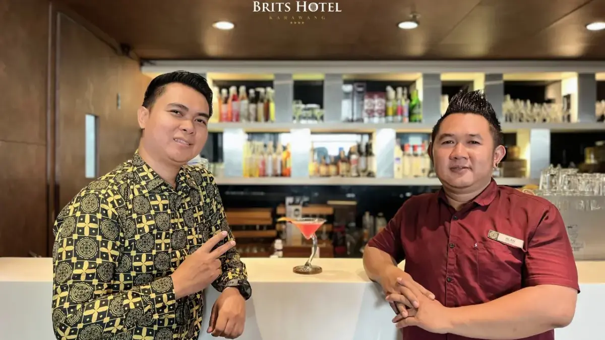Allan Septiana yang dikenal sebagai mixologist