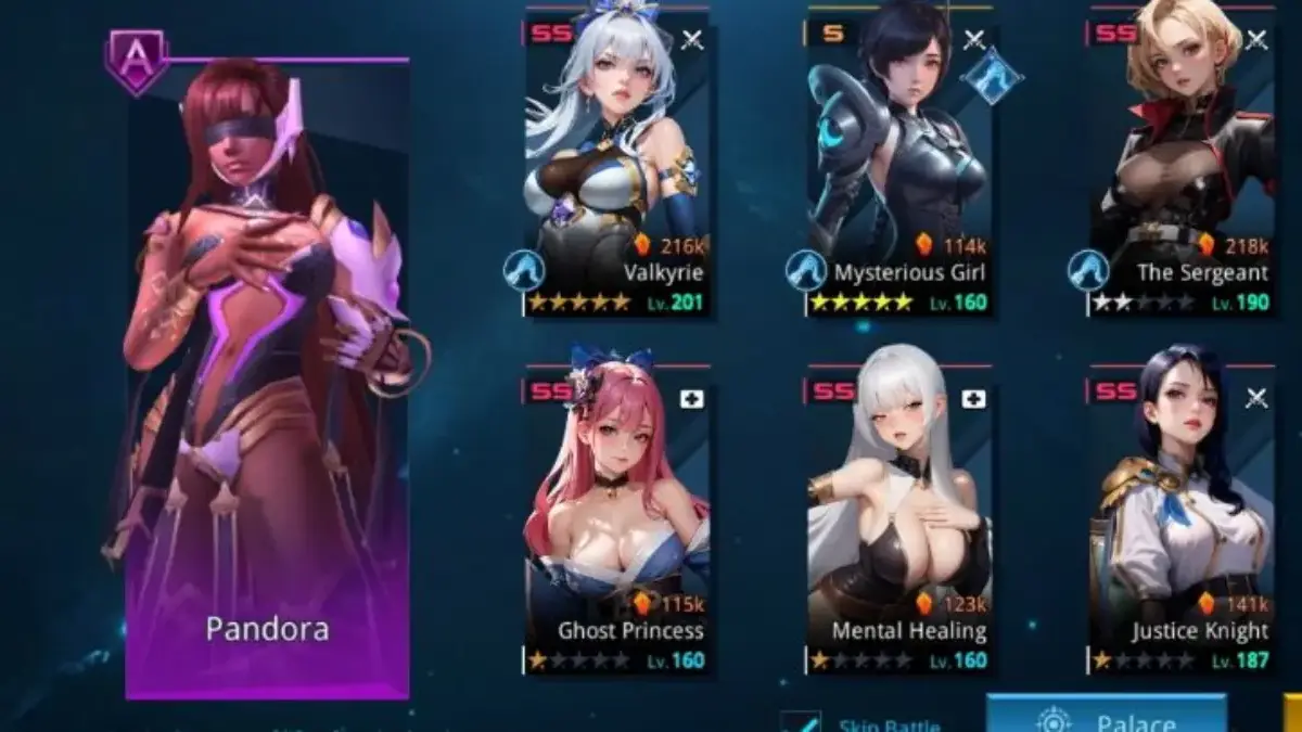 Game RPG Angel Legion.
