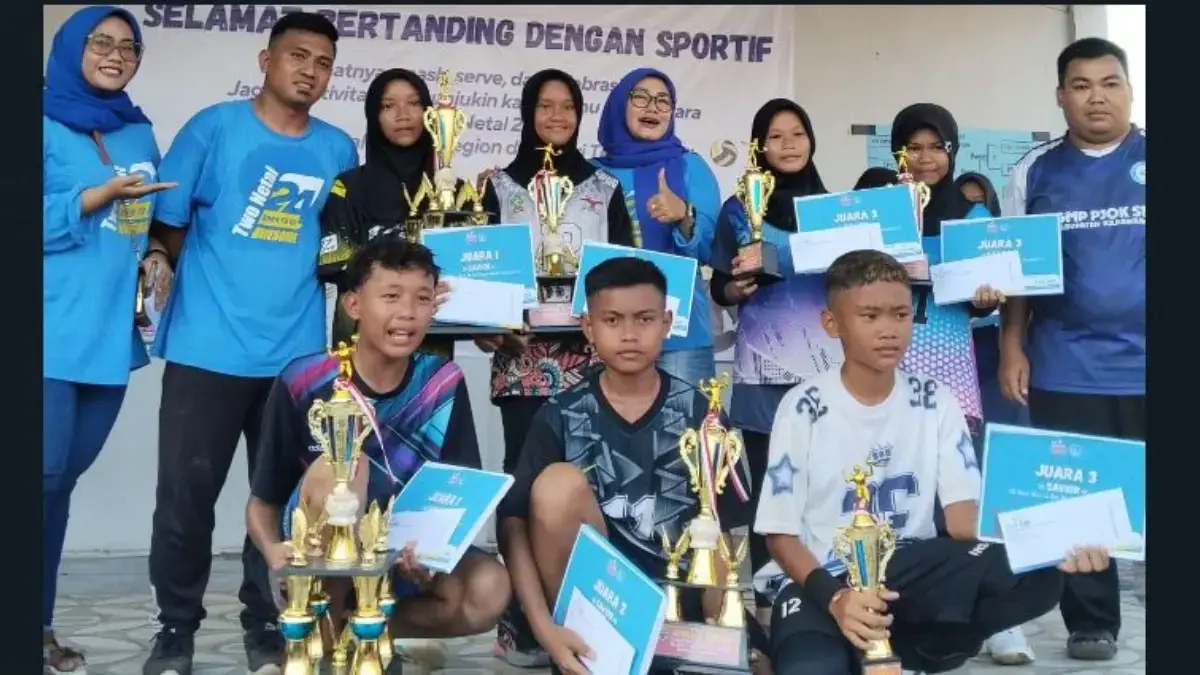 SMPN 2 Telagasari Aktif Gelar Tournament Savior Netal 2
