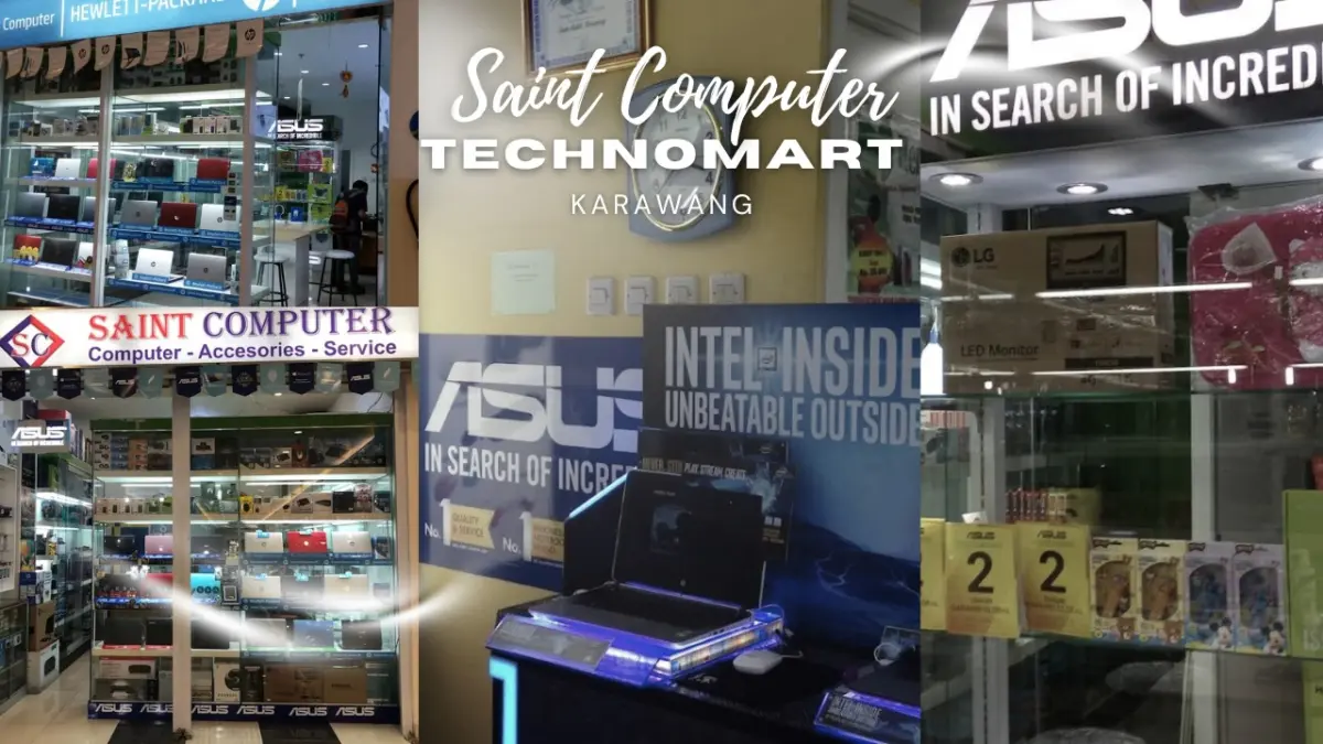 Saint Computer di Technomart Karawang