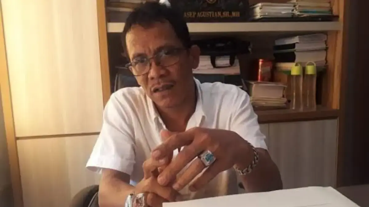 Ketua Peradi Karawang, Asep Agustian,