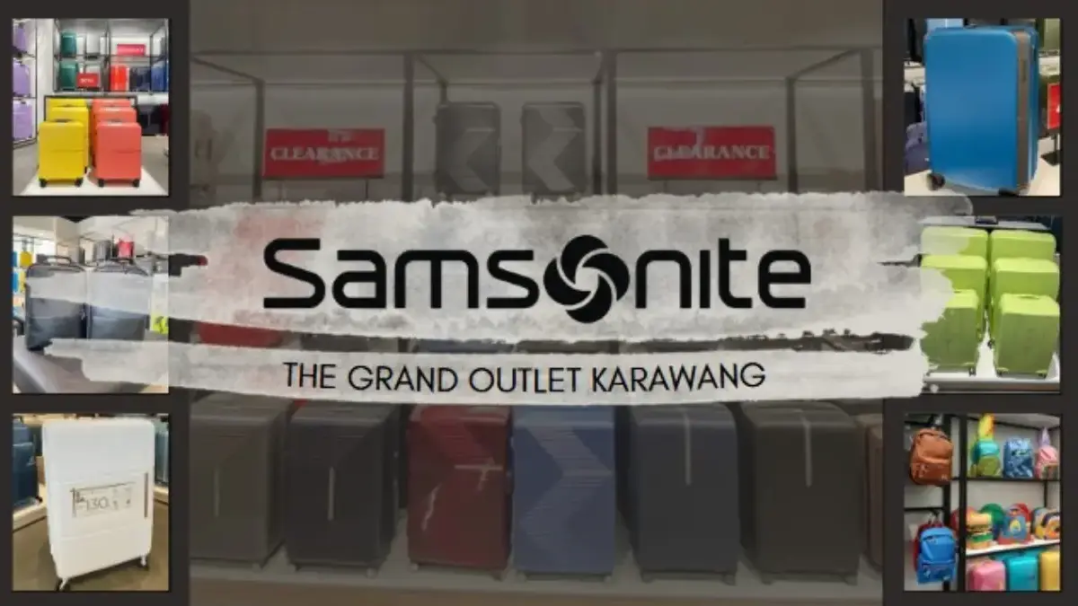 Samsonite grand outlet karawang