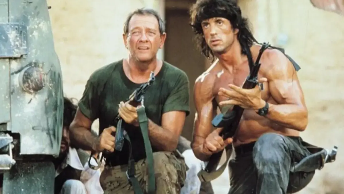 ilustrasi Film Rambo III .