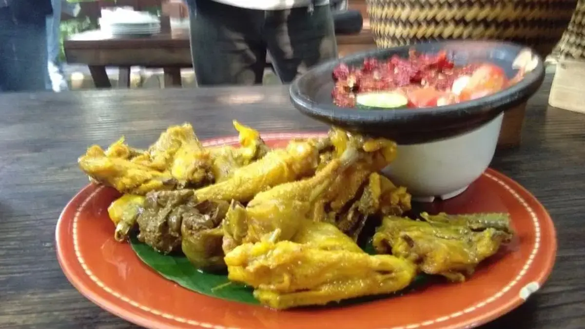 Ayam Sambel Hejo Sambel Dadak