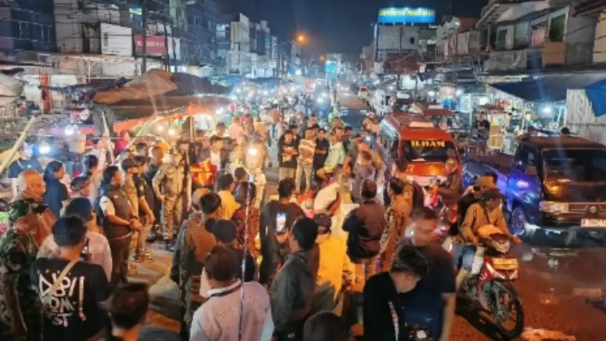 Tensi Menurun, PKL di Simpang SGC Masih Boleh Berdagang di Badan Jalan, Asal Patuhi Jam Ini PKL SGC