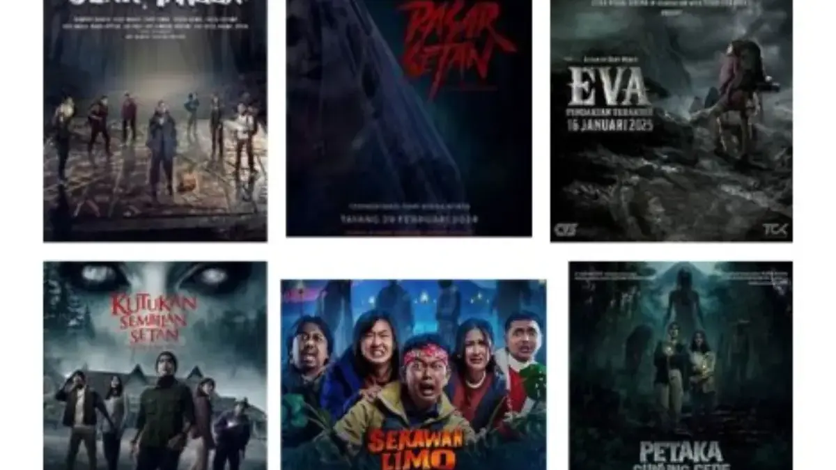 6 film Horor Indonesia.