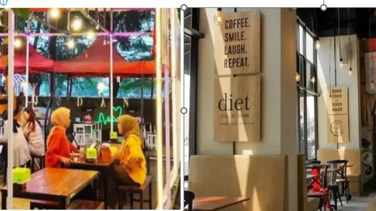 ilustrasi tempat nyantai