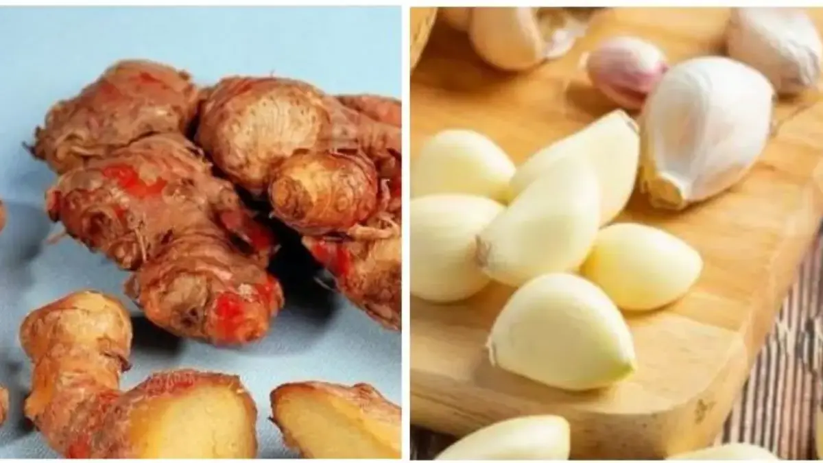 Air Jahe Campur Bawang Putih.