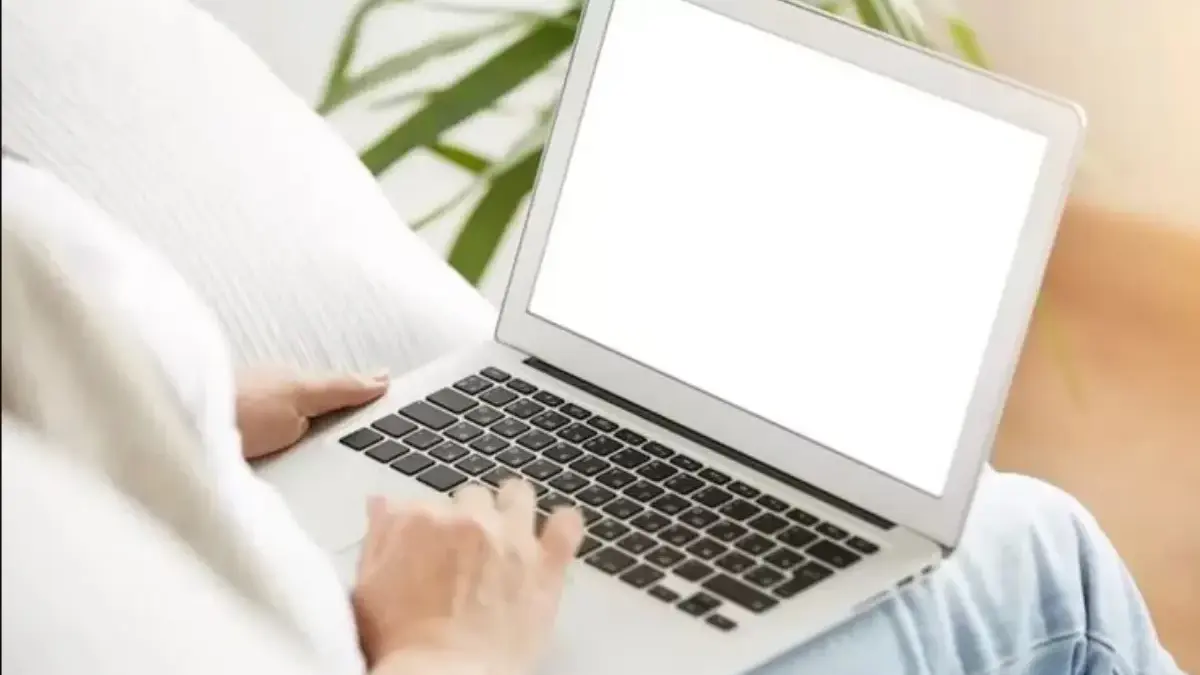 Ilustrasi laptop murah.