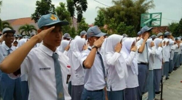 Ilustrasi siswa 7 SMA Negeri terbaik di Bekasi (Lella Junivasari)