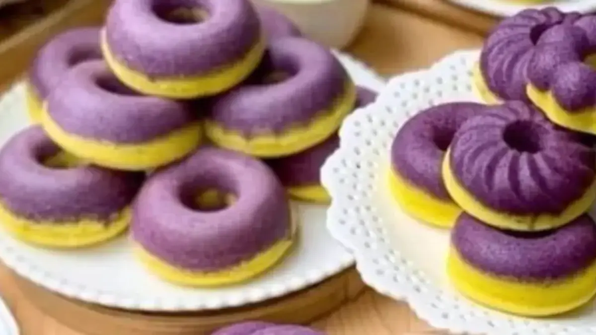 Donat unik di Jabar.