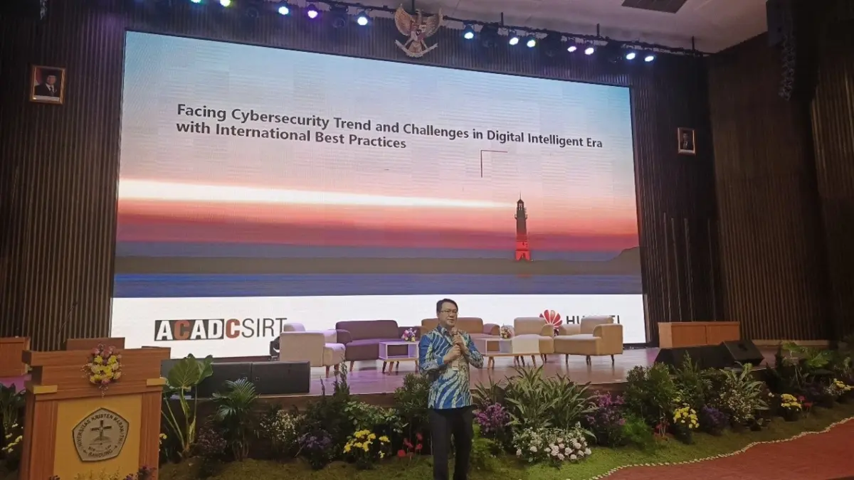 Huawei Ikut Kolaborasi Penguatan Ekosistem Ketahanan Siber Nasional di ACAD CSIRT Summit 2025