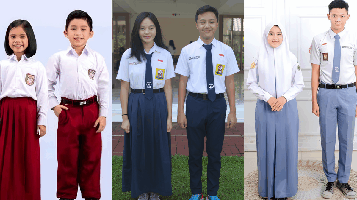 Makna dan filosofi warna seragam sekolah