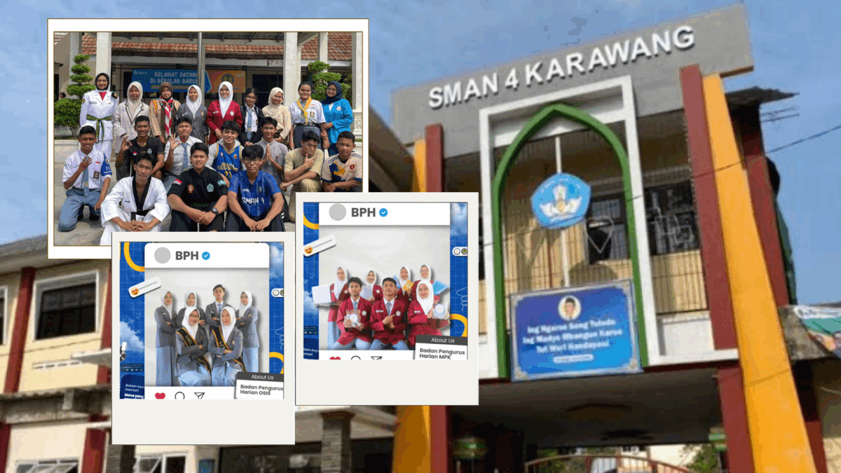 MPK OSIS dan Ekstrakulikuler di SMAN 4 Karawang