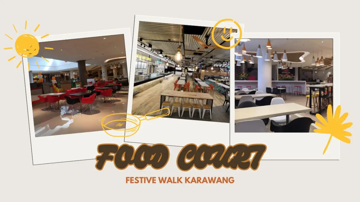 Foodcourt Festive Walk Karawang