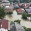 Banjir di Cikarang Utara.