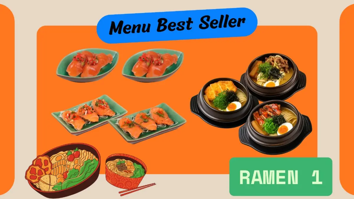 Menu Best Seller di Ramen 1