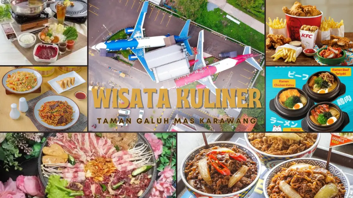 Rahasia 8 Kuliner Taman Galuh Mas Karawang: Dari Makan di Pesawat hingga Ramen Favorit yang Bikin Nagih! Wisata Kuliner Taman Galuh Mas Karawang