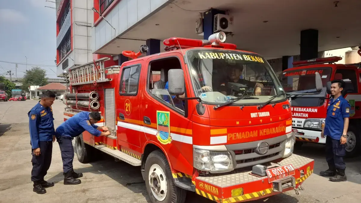 Damkar Kabupaten Bekasi.