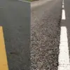 Proyek pengecatan marka jalan di sejumlah titik strategis.
