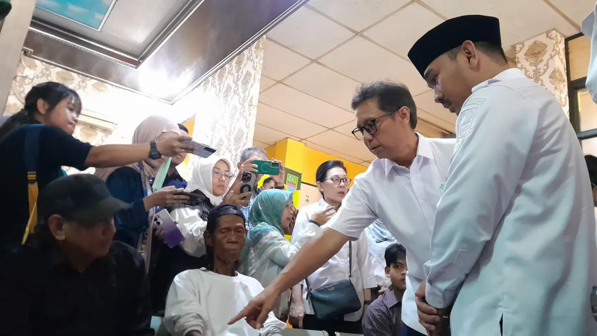 Kunjungan Menteri Kesehatan RI Budi Gunadi Sadikin.