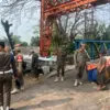 Satpol PP Karawang Gelar Penertiban Manusia Gerobak.