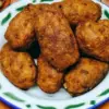 Perkedel Tempe.