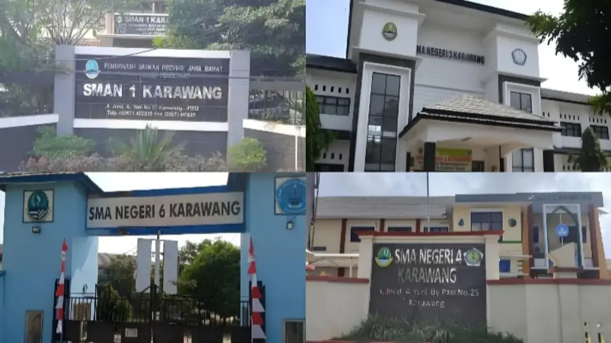 4 SMA Negeri di Karawang Barat