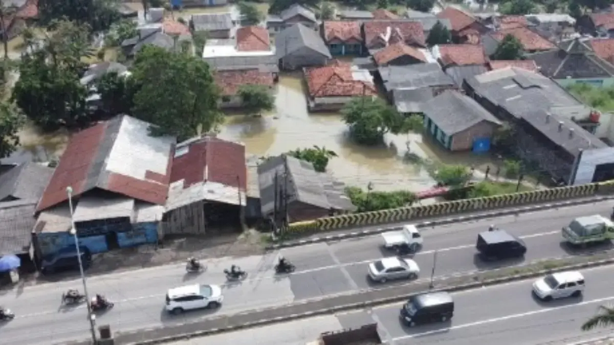 Banjir di Cikarang utara