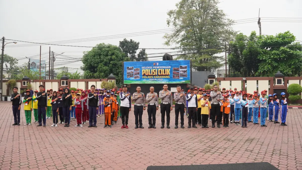 Polres Karawang Gelar Seleksi Polisi Cilik