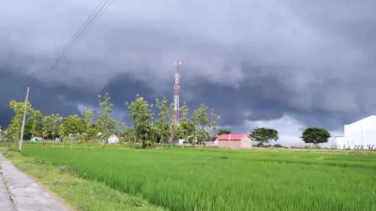 Prakiraan Cuaca Wilayah Jawa Barat .